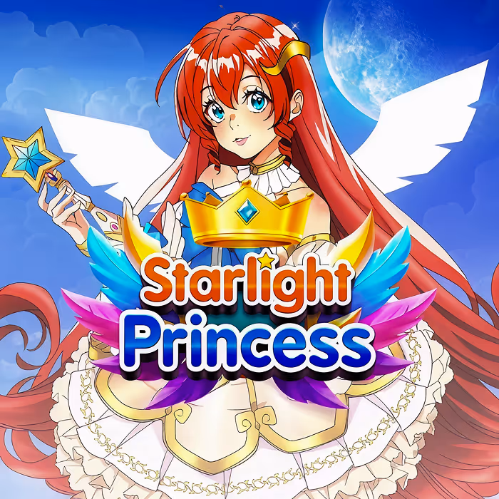 Starlight Princess anime-themed slot with cascading wins
